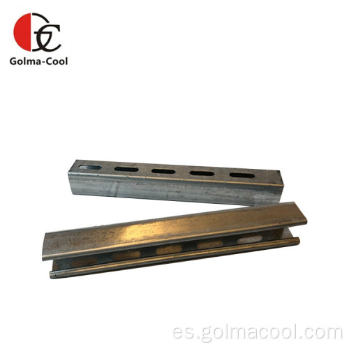 Canal C de perfil de acero galvanizado de metal laminado en caliente